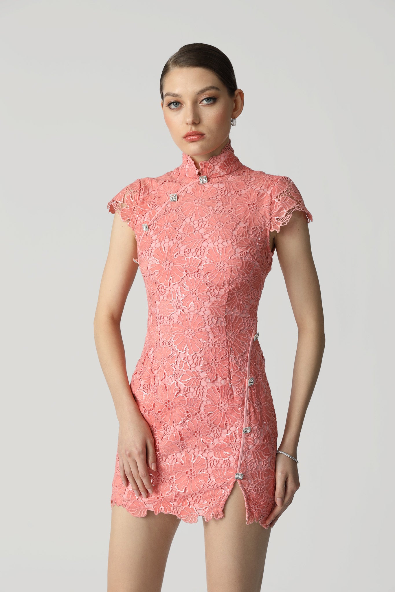 Rae Mini Dress - Pink #SAU LEE