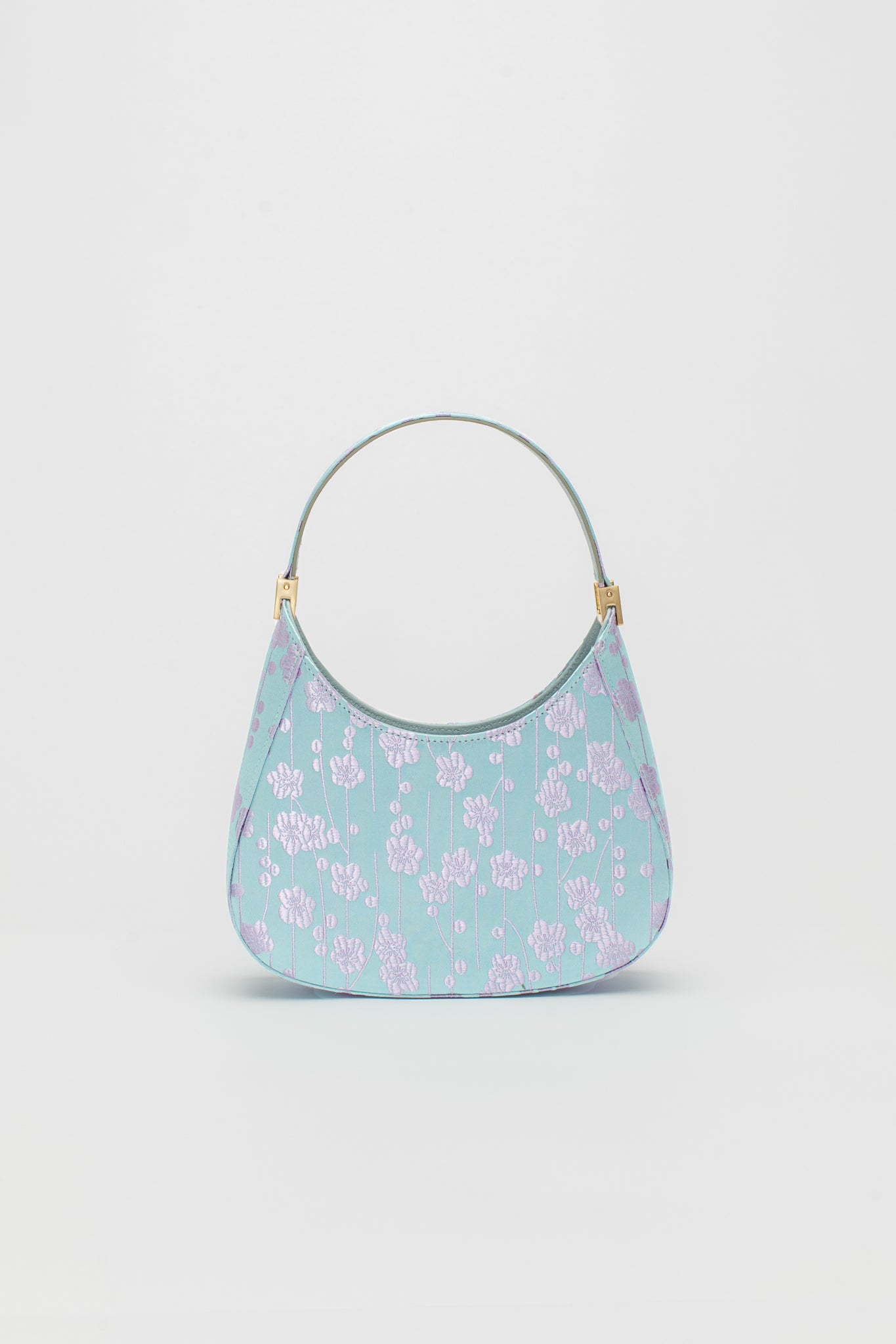 mini sau Jacquard Mini Bag - SAU LEE #color_ice blue