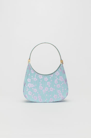 SAU LEE mini sau JACQUARD MINI BAG - Ice Blue