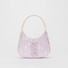 SAU LEE mini sau JACQUARD MINI BAG - Ice Pink