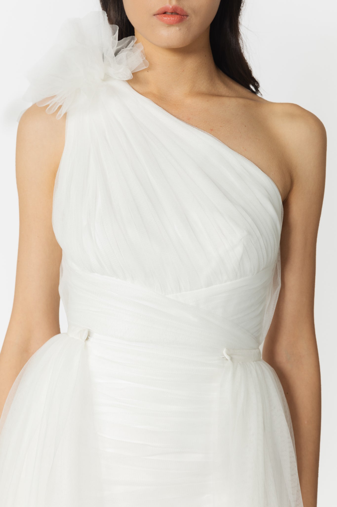 SAU LEE Sidney Dress - White / 00