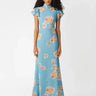 SAU LEE Sylvie Floral Dress - Blue Multi / 00
