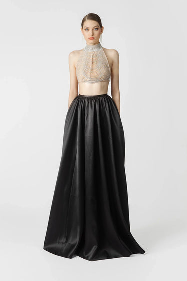 SAU LEE Zahara Skirt - Black / 00