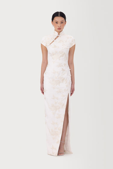 Isabella Embroidered Gown