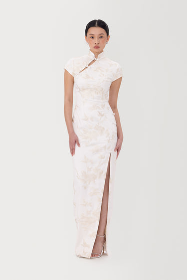 Isabella Embroidered Gown