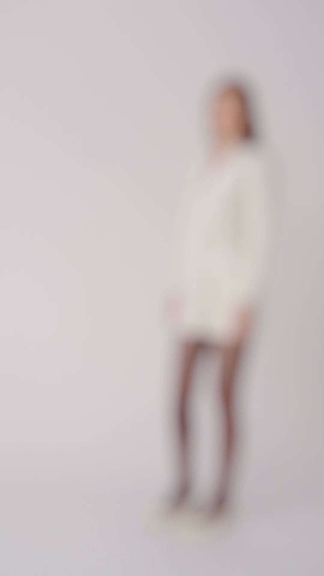 Alexis Tweed Dress - Ivory #Sau Lee