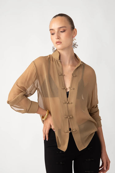 Fallon Silk Shirt