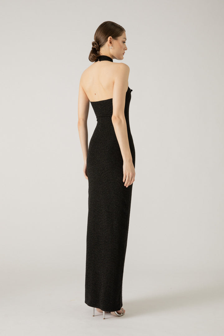 Desiree Shimmer Lurex Maxi Dress