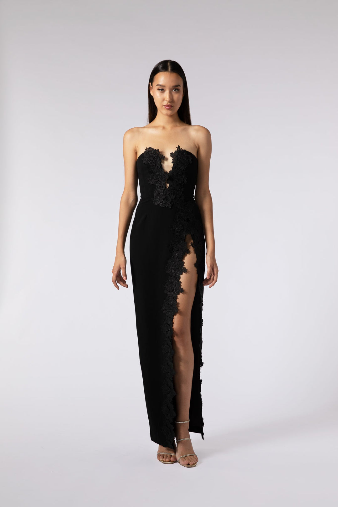 florence gown - SAU LEE #color_black
