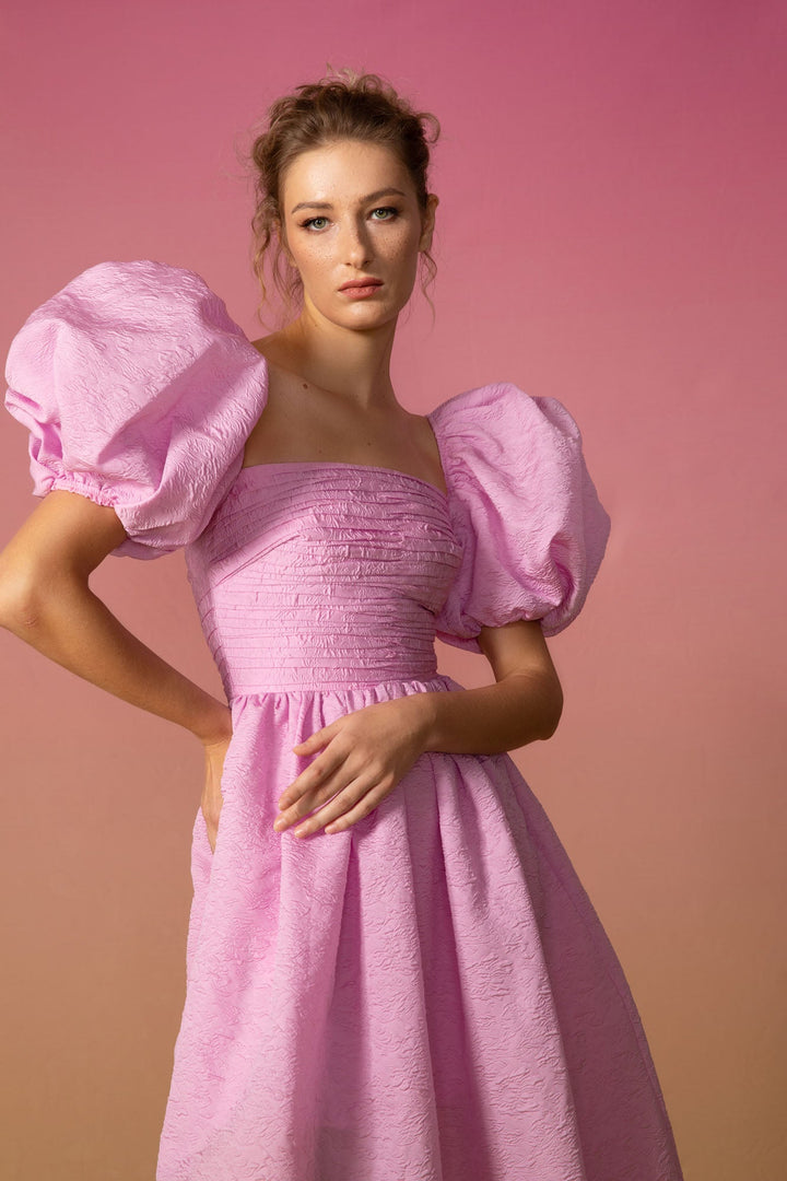 Medeline Gown - SAU LEE #color_light-pink