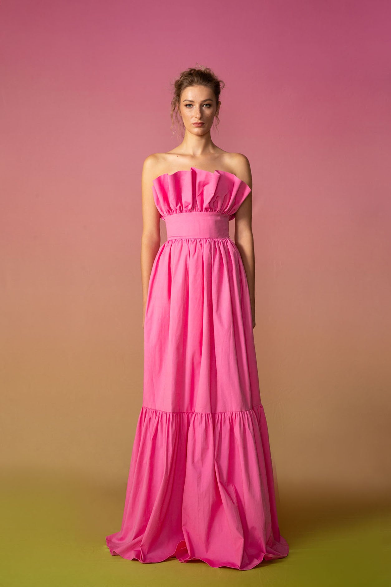Nina Strapless Gown