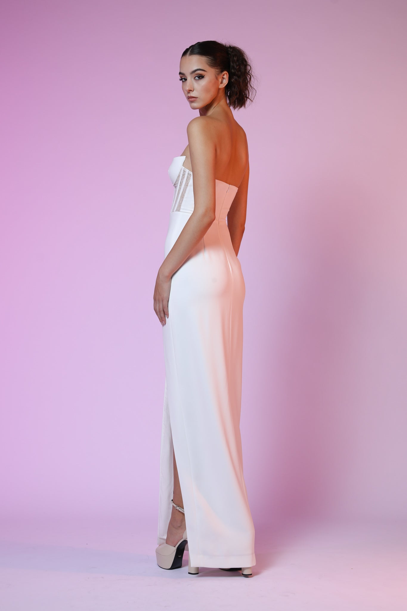 Priscilla Gown - SAU LEE #color_ivory