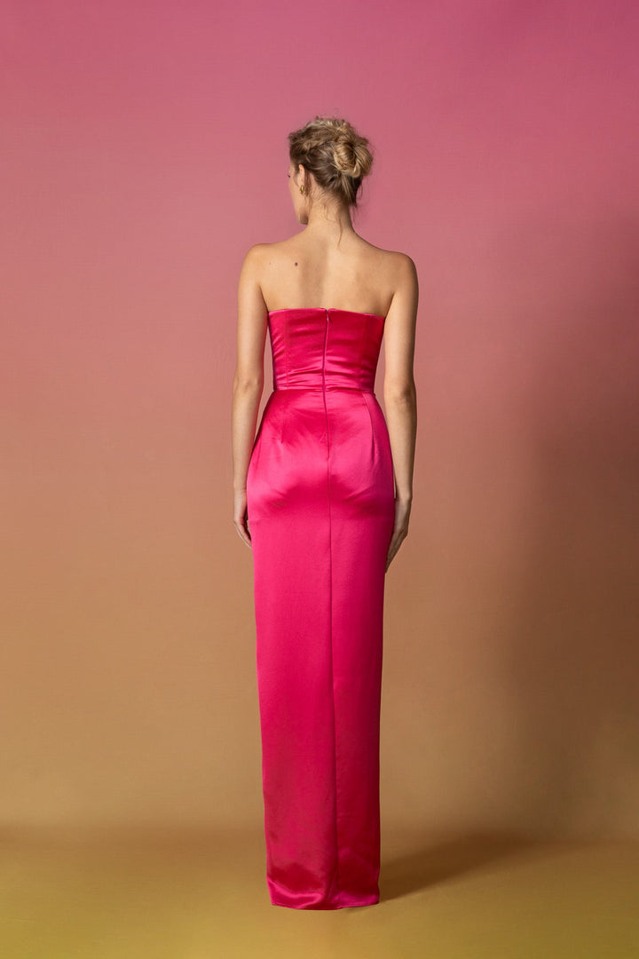 priyanka gown - SAU LEE #color_hot-pink