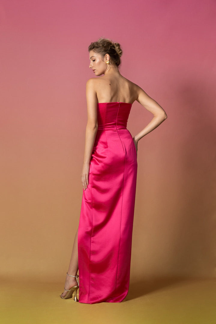 priyanka gown - SAU LEE #color_hot-pink
