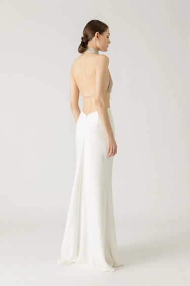 SAU LEE Zara Gown - White / 00